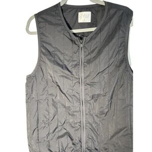 Stylus men’s black liner vest size small